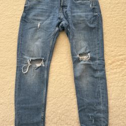 Zara Men’s Denim Distressed Jeans - USA 31