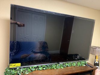 65’ Samsung QLED Smart TV with Electric Fireplace