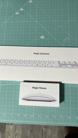 Brand new Magic Mouse and keyboard with numpad