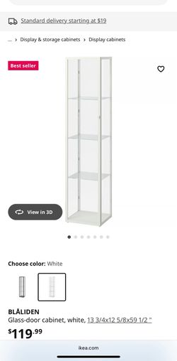 Ikea Glass Display