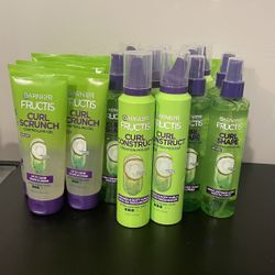 Garnier Hair Mouse/curl Shape/scrunch 20*$60
