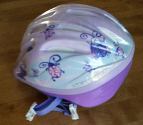 Childs bike helmet