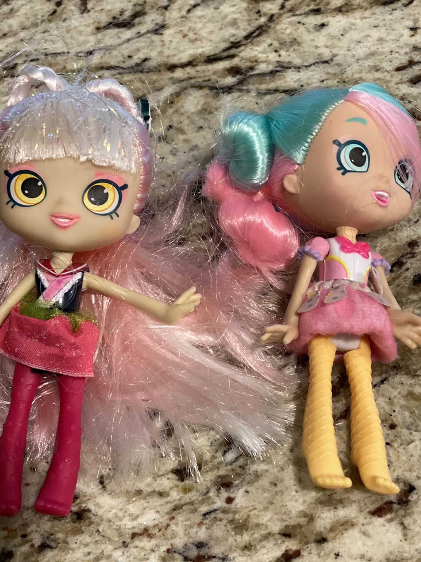 Two Shopkin Dolls