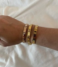 Roman Numeral Bangle