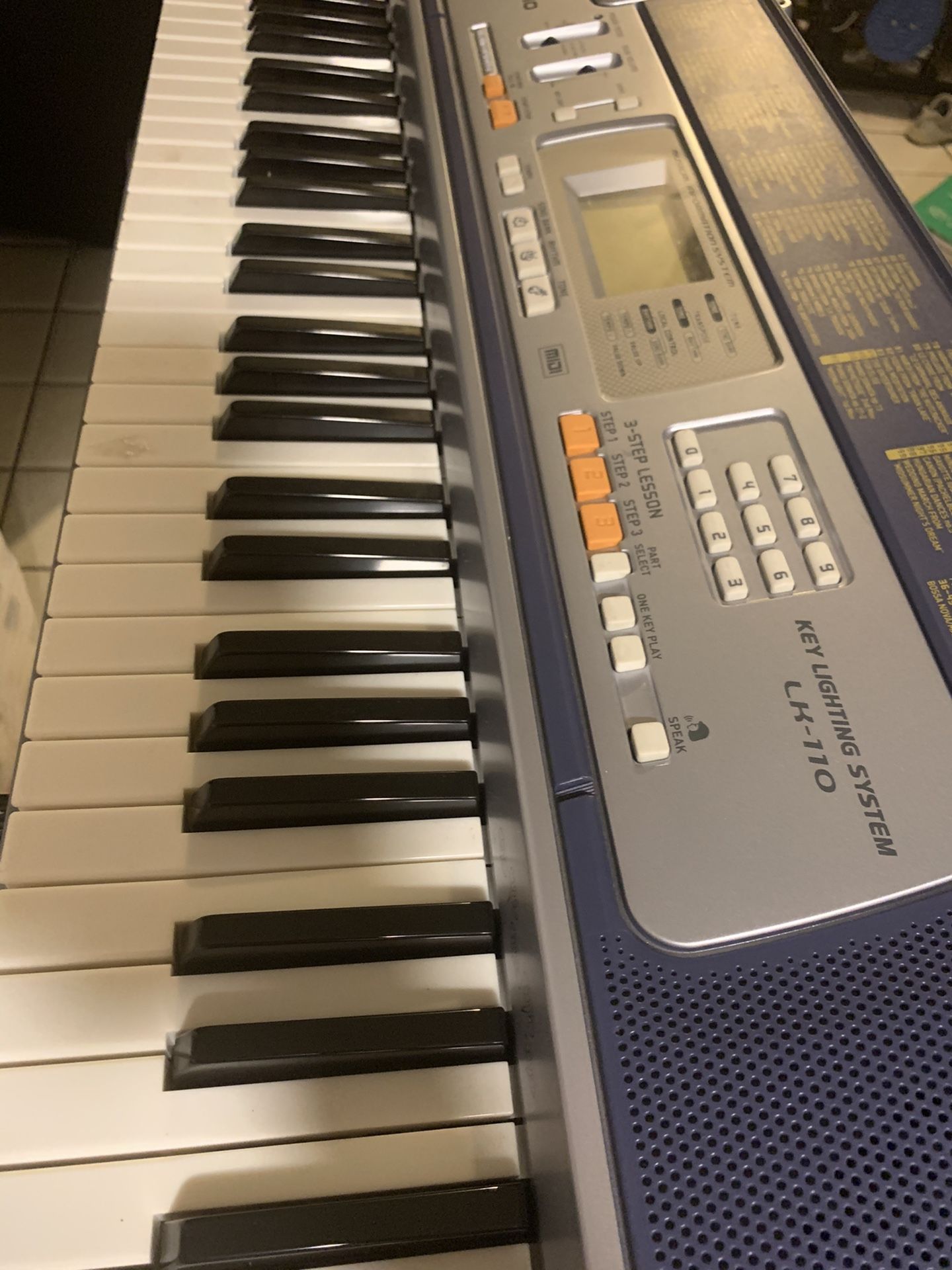Musical Lk 110 Keyboard Casio LK-260 Keyboard With Illuminated