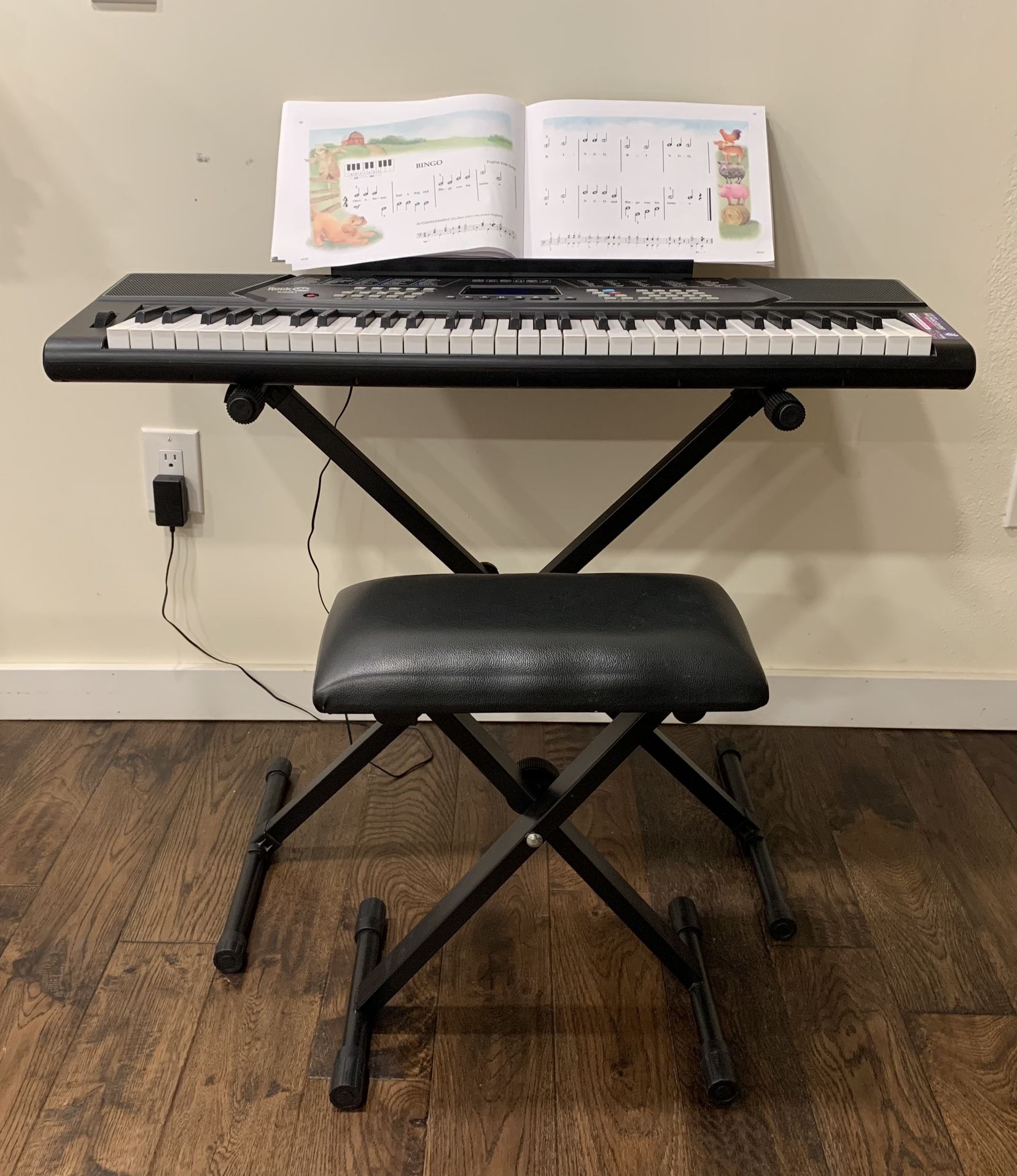 RockJam 61 Key Keyboard Piano