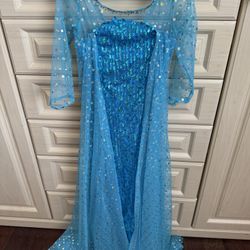 Disney Costume Girls Frozen Elsa 