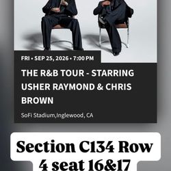 The R&B Tour Usher And Chris Brown
