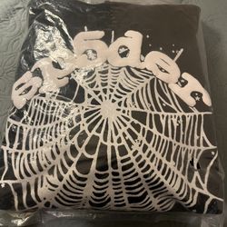 Sp5der hoodie black/white