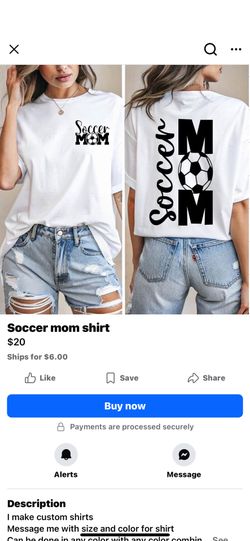 Soccor Mom Shirts 