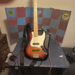 Brand New Bass Guitar Made By Fender 
