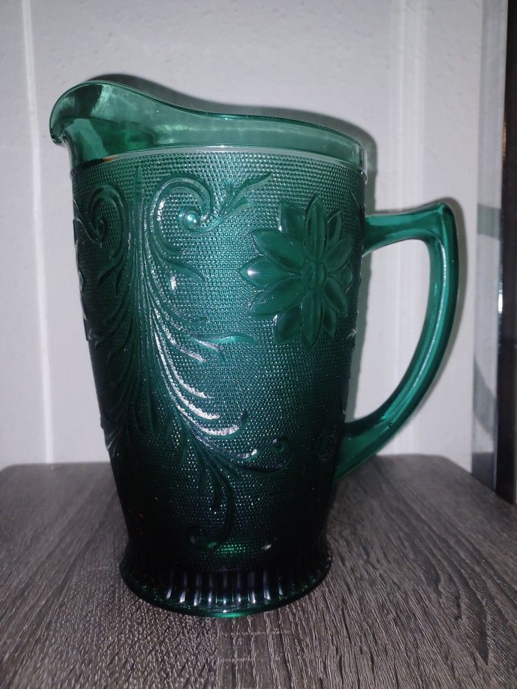 Vintage Tiara Glass Pitcher