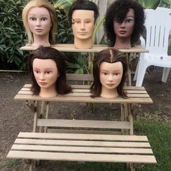 Hair Stylist Practice Head 