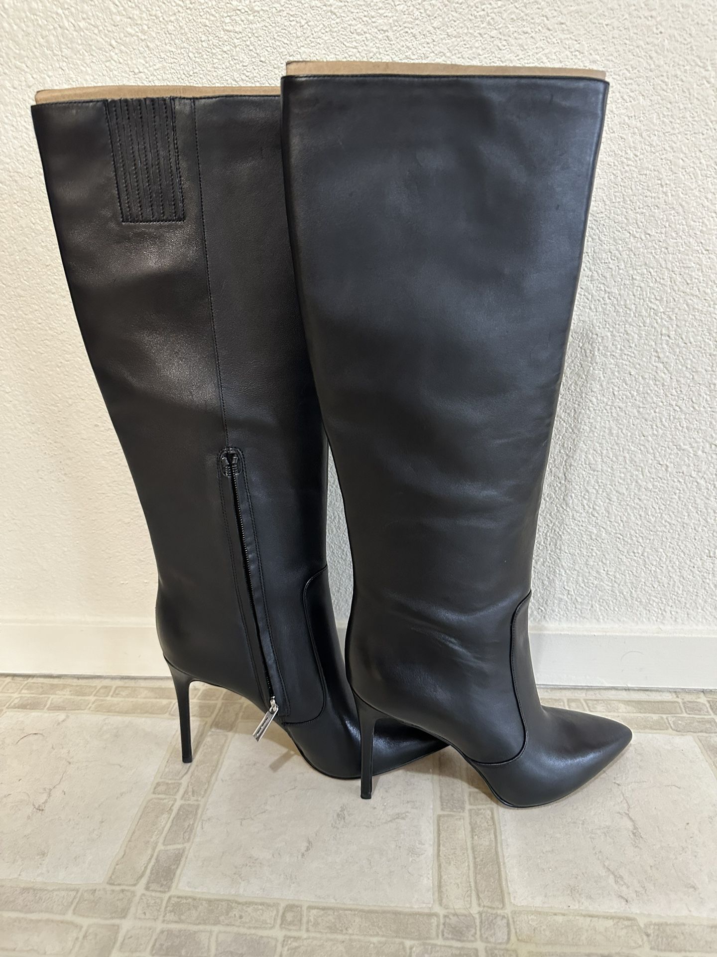 Michael Kors Black High Heel Boots 