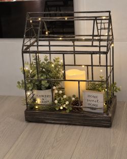 Modern Rustic Decorative House / Greenhouse Decor