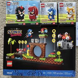 Lego Sonic The Hedgehog Shadow Knuckles Tails Sets 