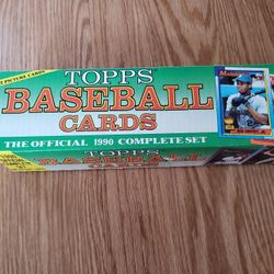 Opened Topps 1990 Baseball Cards 792 Completion Collection