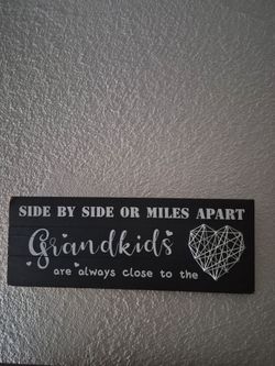 Grandkids Decorative Wood Sign