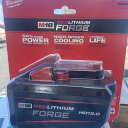 Milwaukee Battery 12.0 Forge New Firm On Price 
