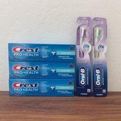 crest toothpaste oral b toothbrush bundle