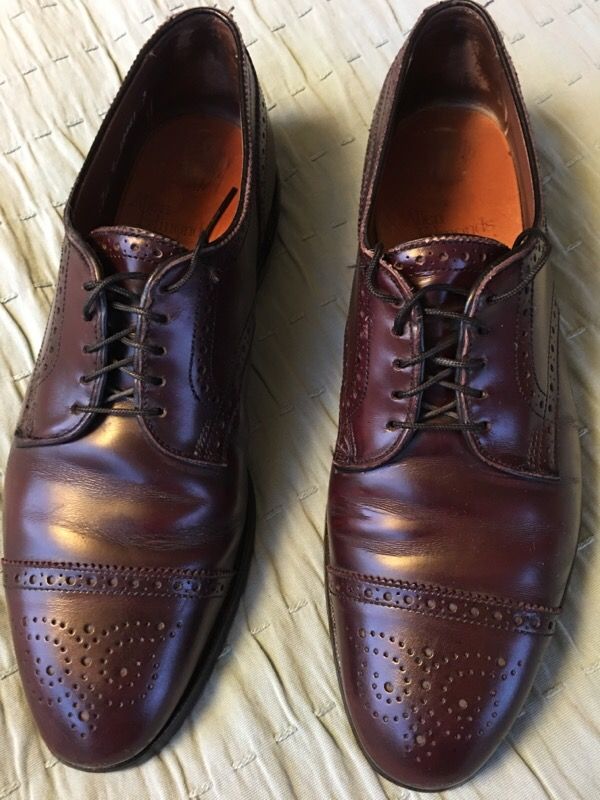 Allen Edmonds "Sanford" Leather Dress Shoe