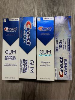 Crest Toothpastes