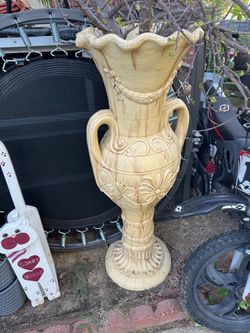 Large Decorative Ceramic Urn Vase