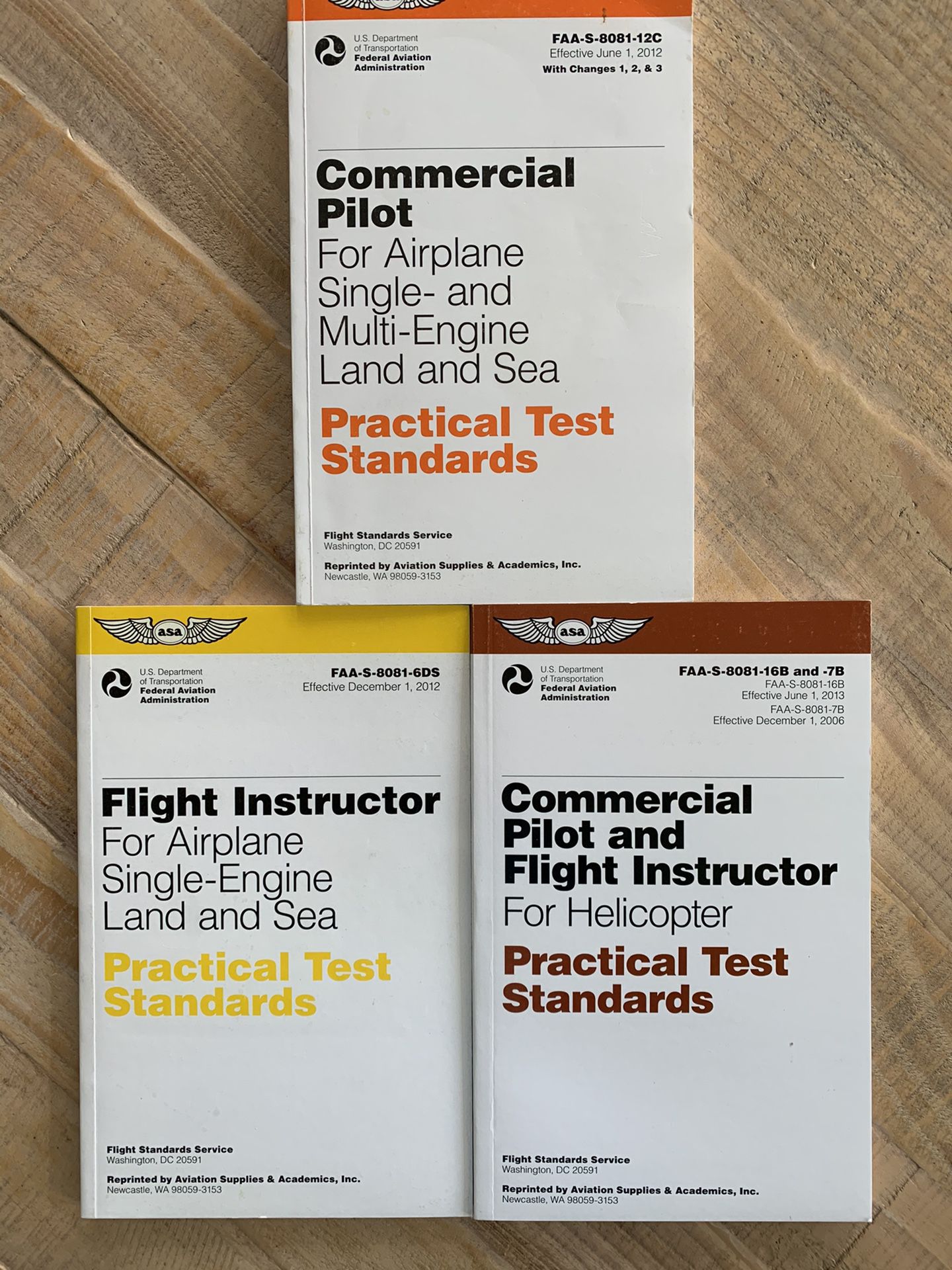 Pilot Test Standard Books