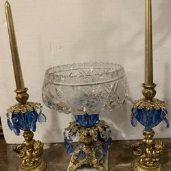3 Pieces Beautiful Crystal Bowl Decoration