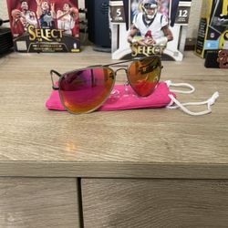 Blenders Aviator Sunglasses Pink Mirror