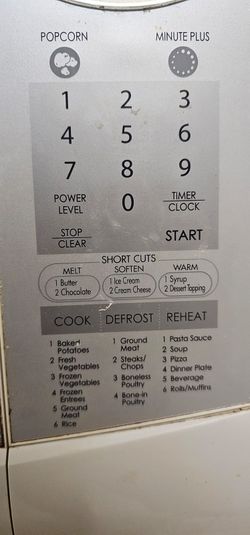 Sharp Carousel Microwave white color