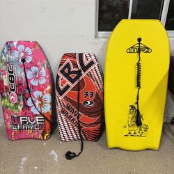 Boogie Boards (lot of 3 or individual)