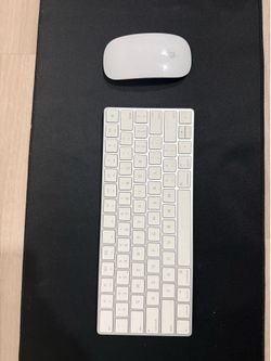 Apple keyboard and mouse