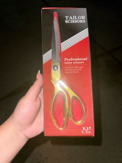 Professional Tailor Scissors K37 9.5in or $17 for two