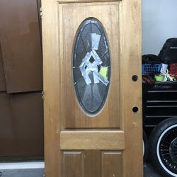 Use Sold Wood Door  Home Entrance