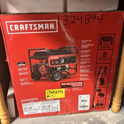 Brand New craftsman generator 