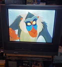 Vintage Toshiba 3 in 1 TV VCR DVD COMBO