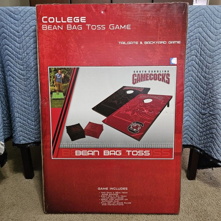 South Carolina Gamecocks College Bean Bag Toss Game New, Never Opened!
