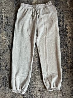 Alo Yoga Accolade Sweatpants Heather Gray Size M