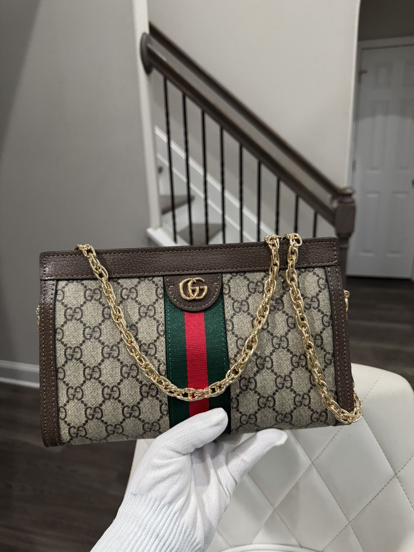 GG Bag Women Bag With Gold Chain 