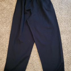 Women 18 Bentley Woman black dress pants elastic waist Lot A