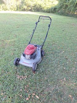 Lawn mower honda QUADRA Cut System 21in Gas Run Good  Self-propelled