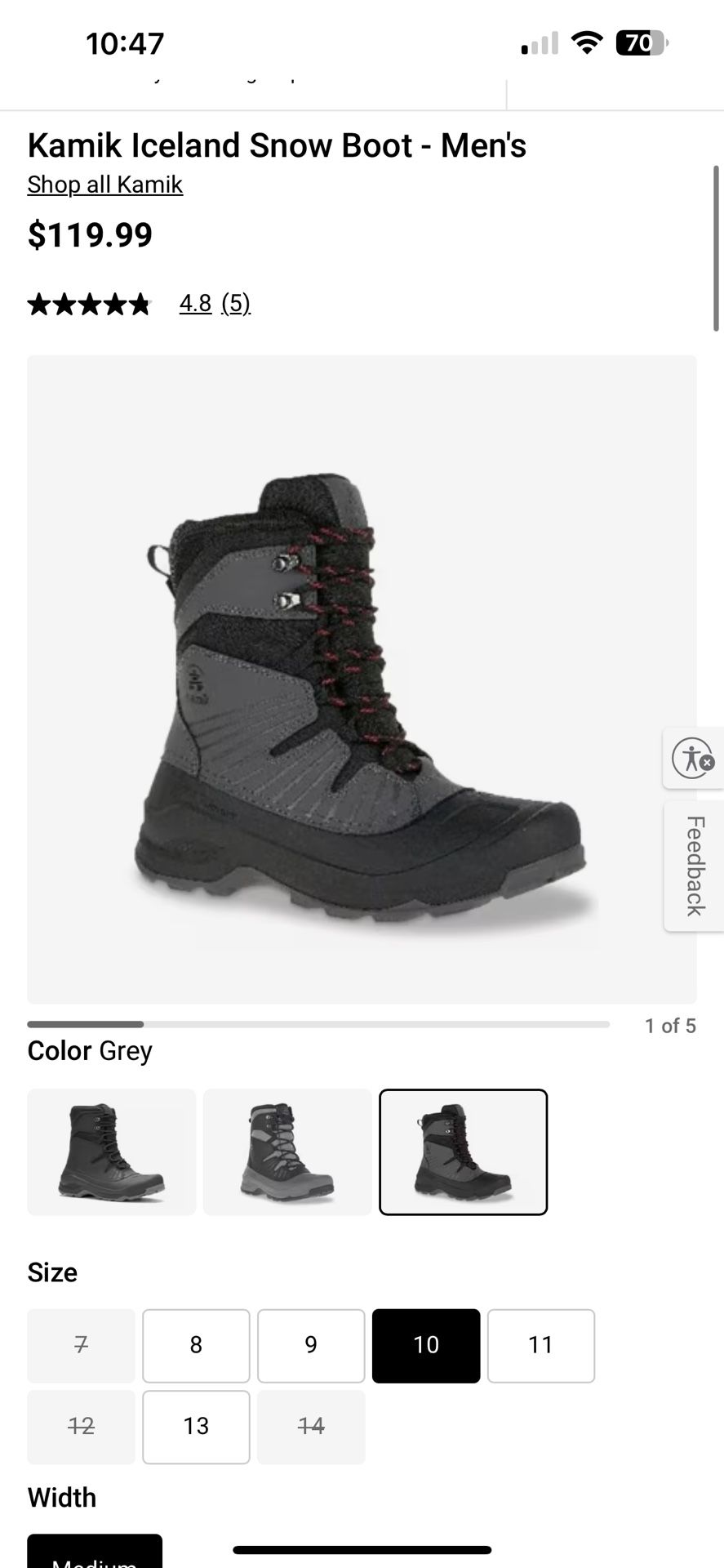 Kamik Iceland Snow Boot