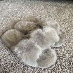 UGG Mirabelle Soft Gray Slippers Women Size 7