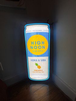High Noon Light Up Bar Sign