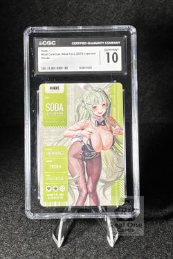 Nikke Soda Metal Card CGC 10 Gem Mint (Vol. 3)