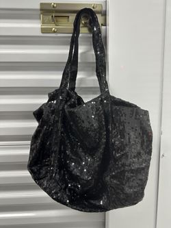 Gap Black Sequin Bag