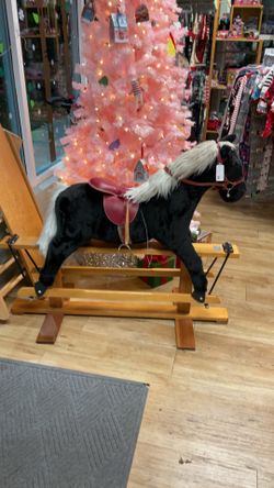 Vintage Pegasus Rocking Horse