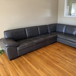 100% Leather Sofa
