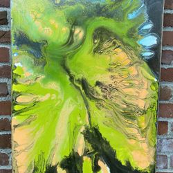 Abstract Painting To Help With Mental Health Awareness